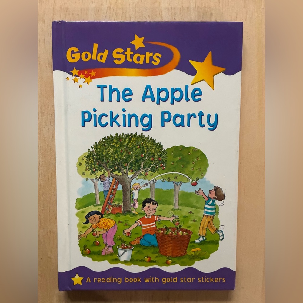The Apple Picking Party Gold Stars Hardcover